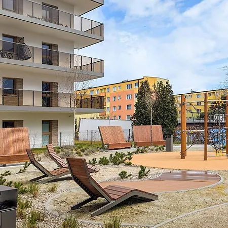 Family With Parking Near Brzezno By Renters Daire Gdansk